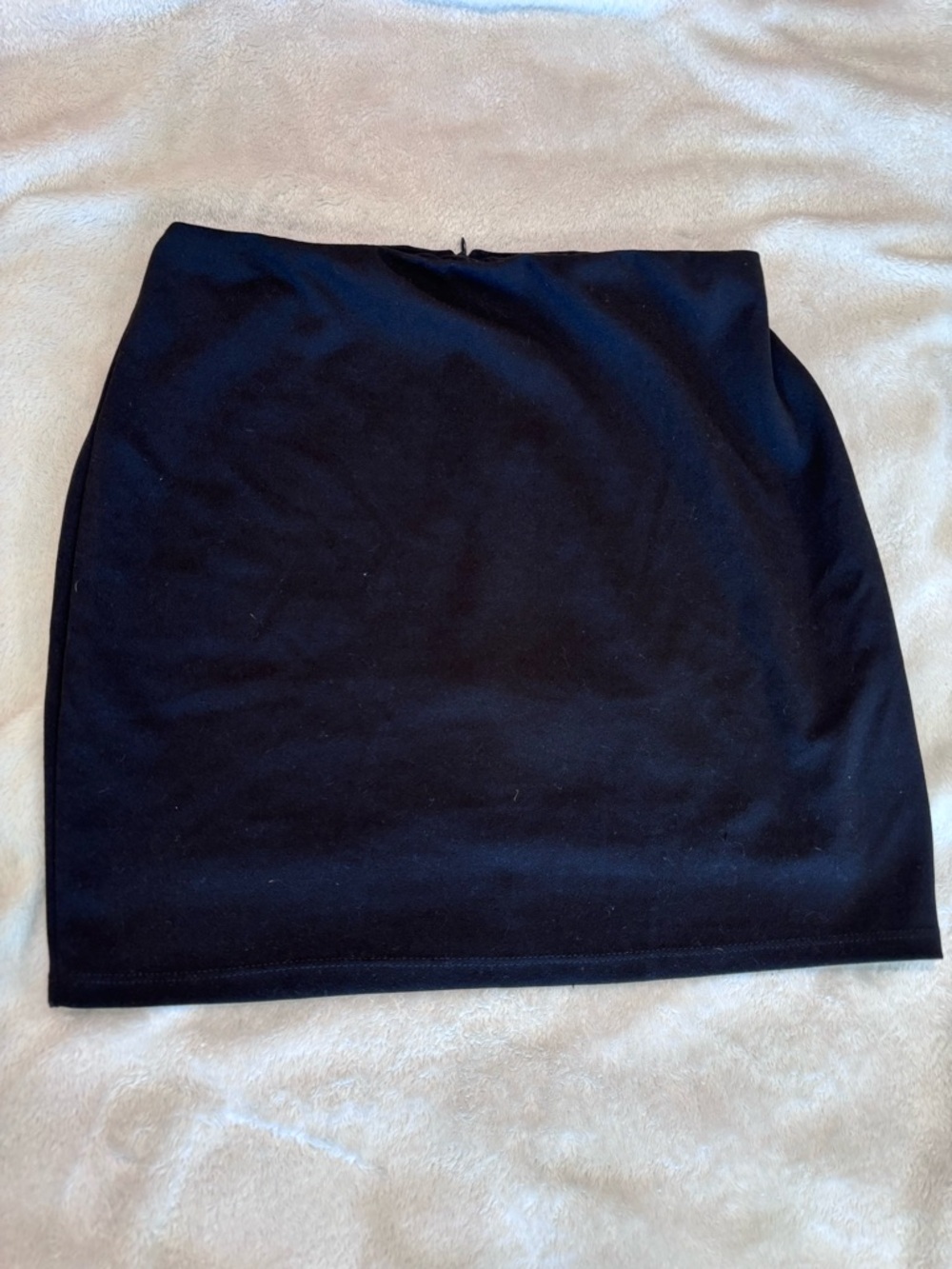 Lulu's Black Stretch Mini Skirt